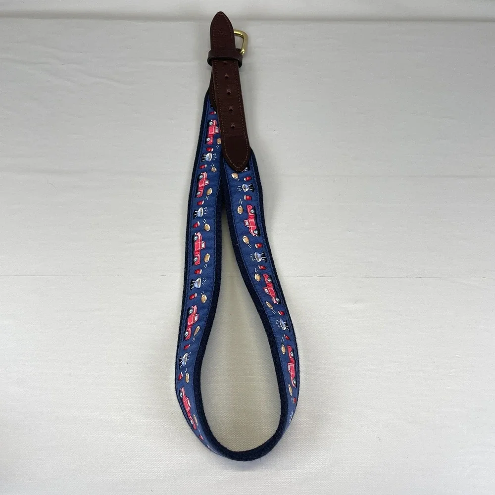 Vineyard Vines Belt Football Tailgate Truck Grill Red Cup Preppy Mens Size 30